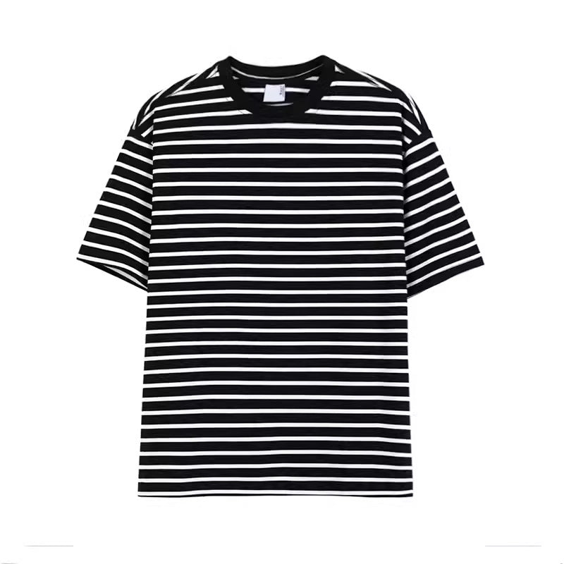Men's Striped Short Sleeve T-shirt Couple Outfit