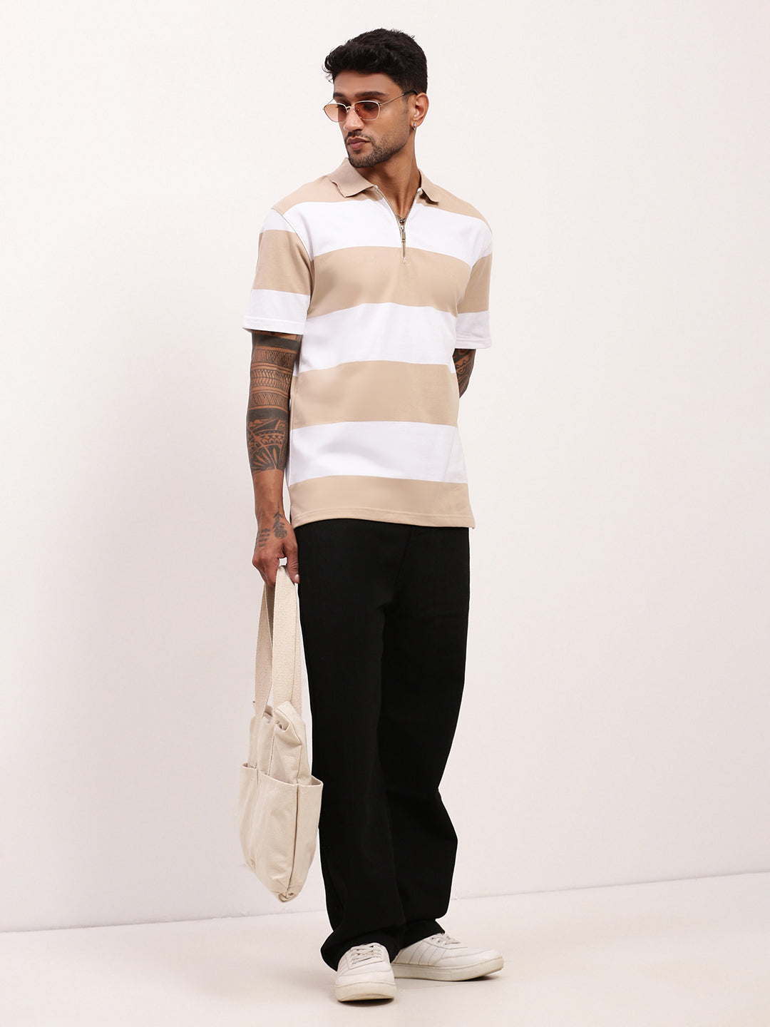 Men's Black Solid Straight Fit Jeans