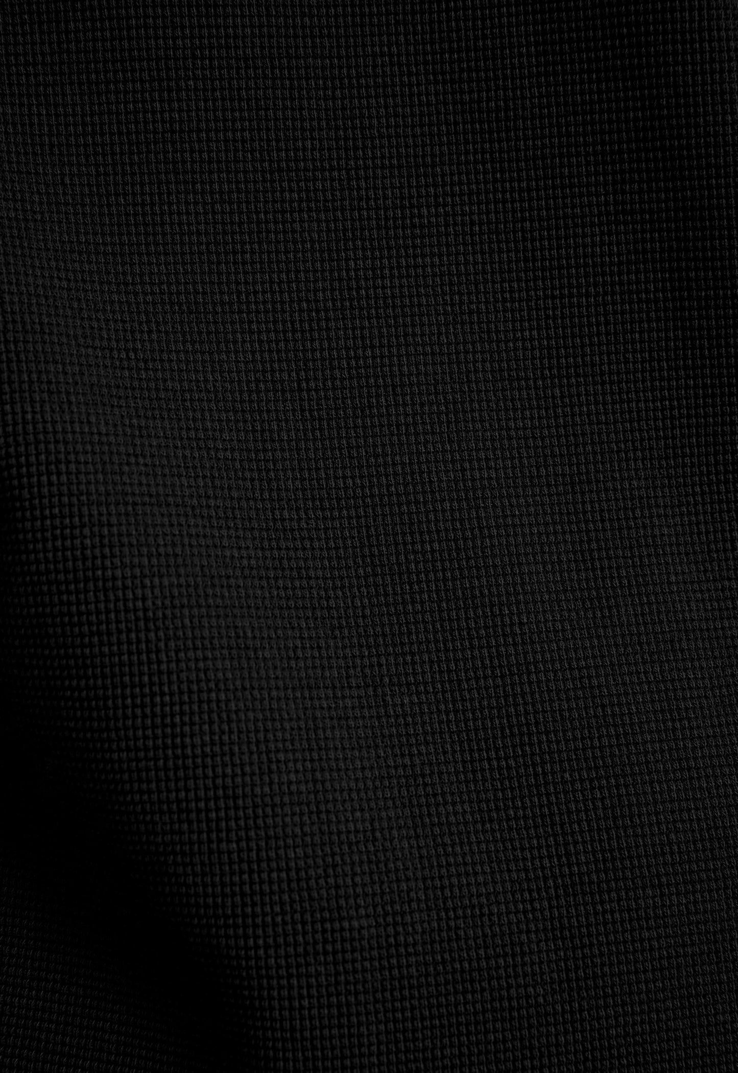 Quad Cotton LS Tee - Black