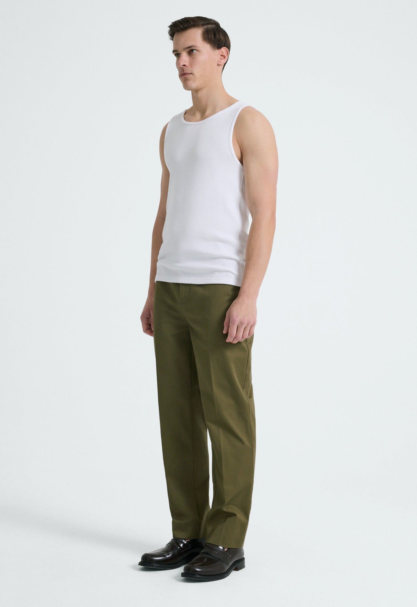 Ricci Cotton Tank - White