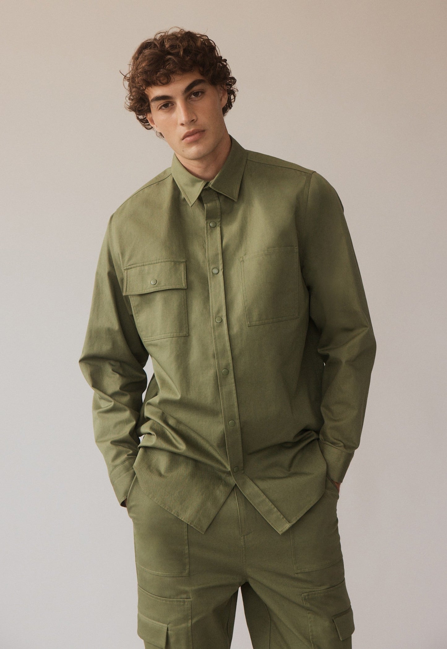 Onus Cotton Shirt - Python