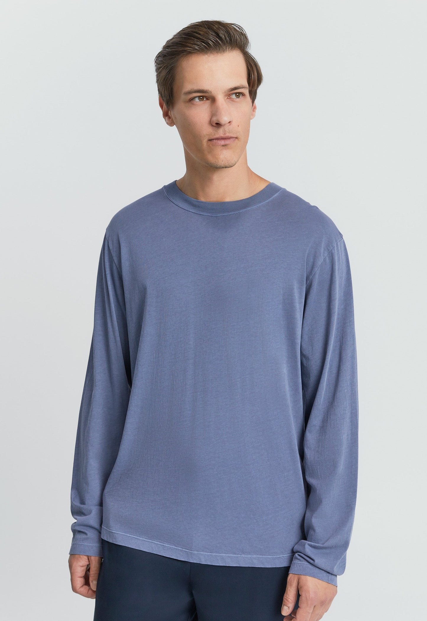 Tint Long Sleeve Tee - Vintage Denim