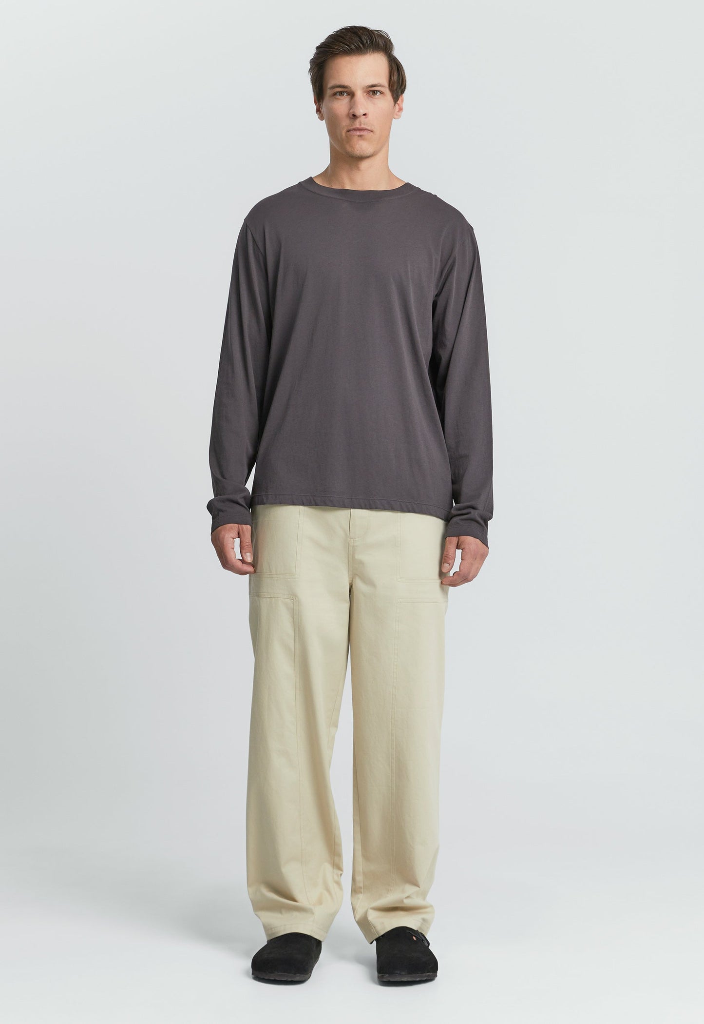 Tint Long Sleeve Tee - Worn Black