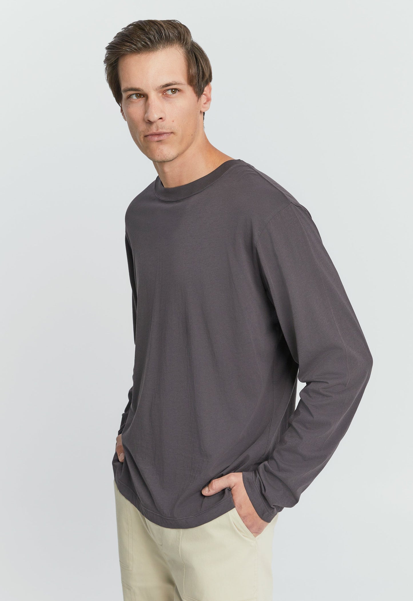Tint Long Sleeve Tee - Worn Black