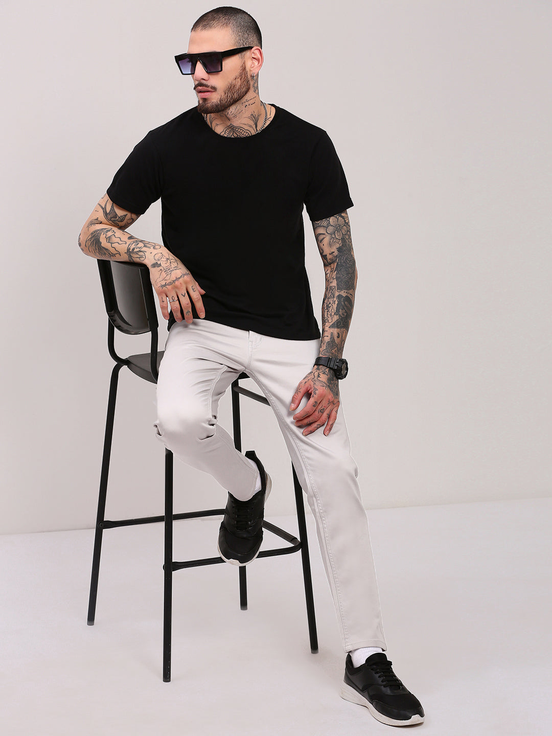 Men's Grey Slim Fit Jeans