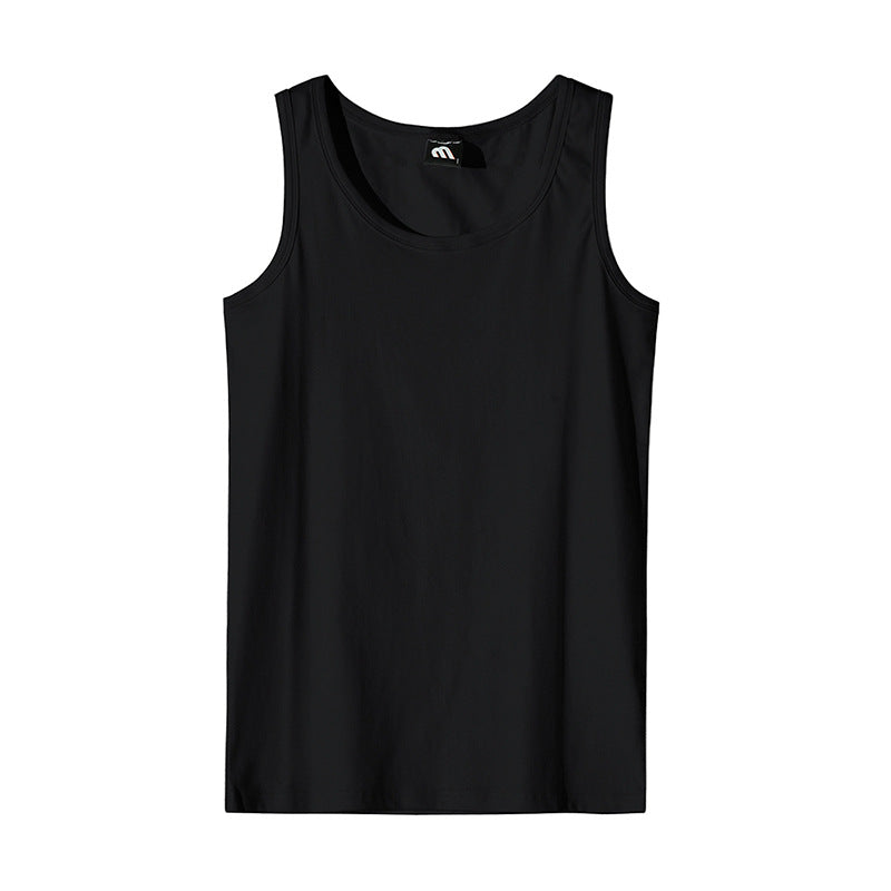 American style men's pure cotton vest
