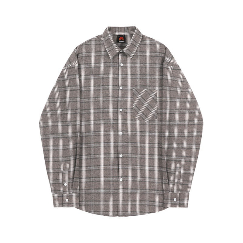 Men's Casual Plaid Shirt