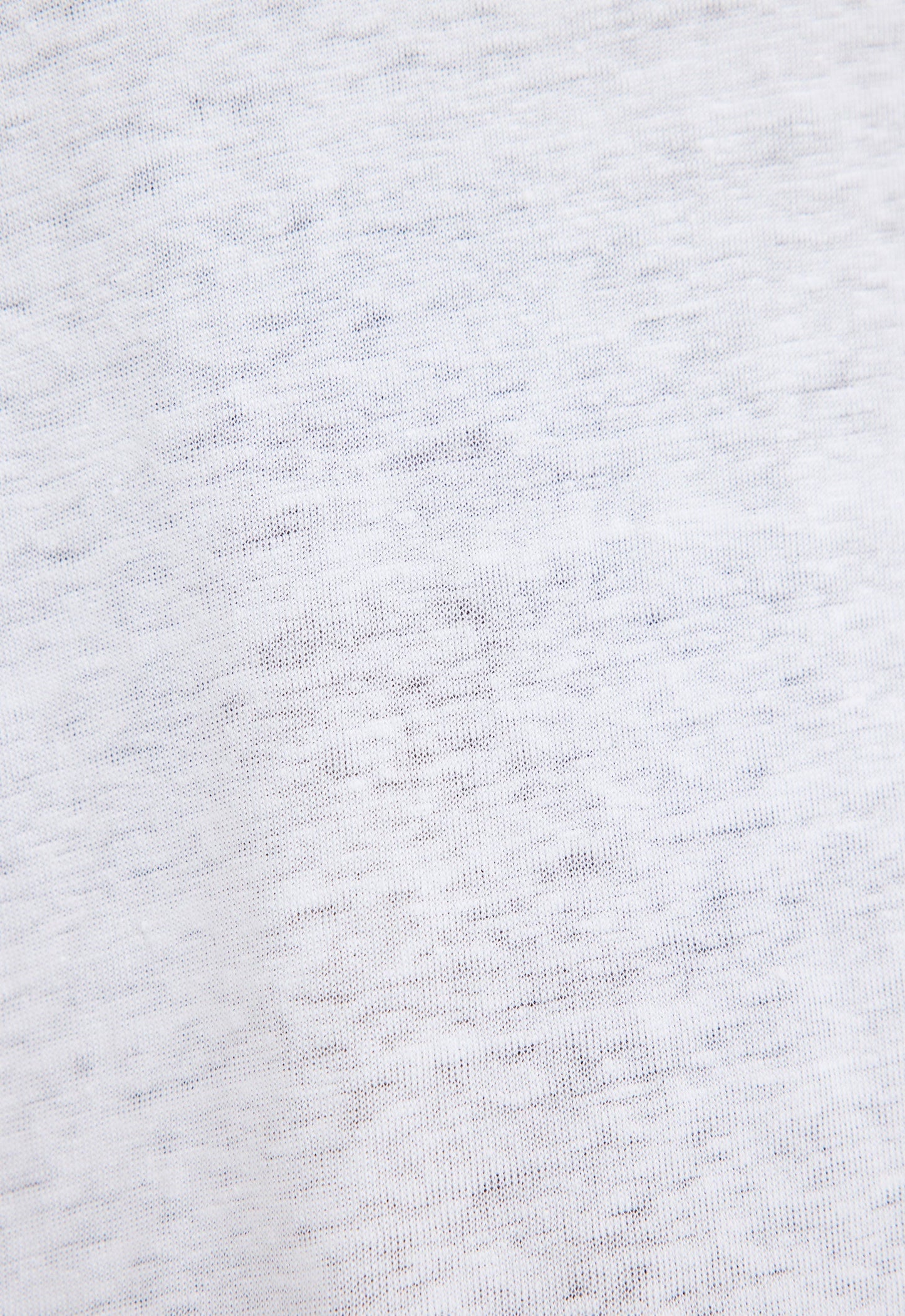 Line Linen Tee - White