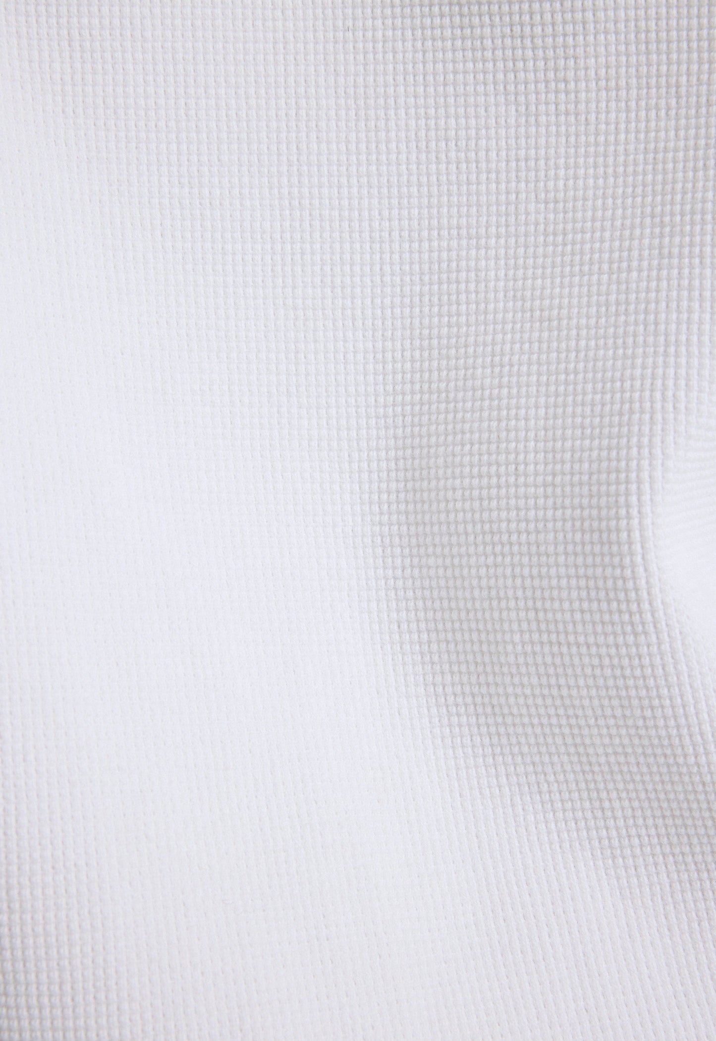 Quad Cotton LS Tee - White