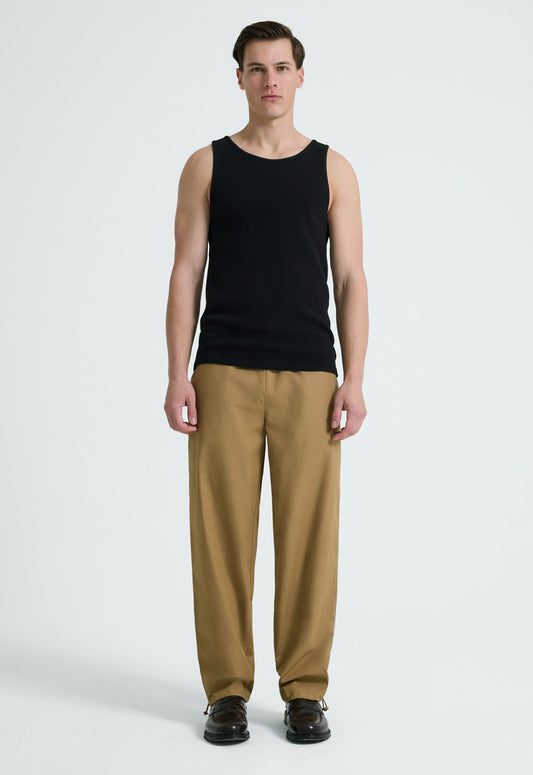 Ricci Cotton Tank - Black