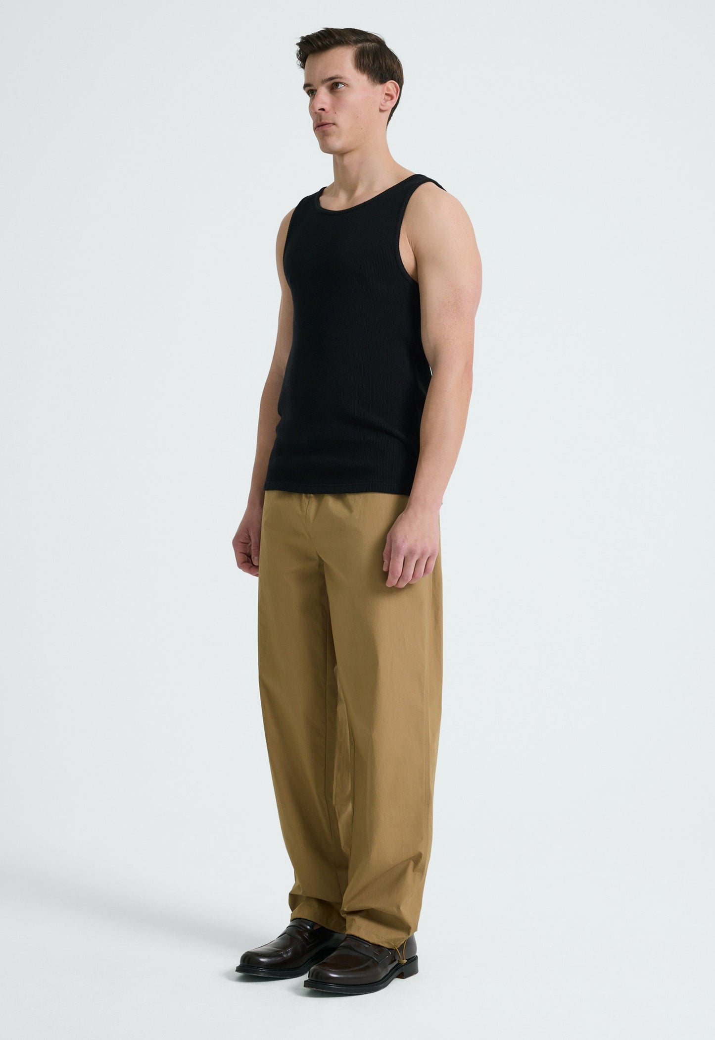 Ricci Cotton Tank - Black