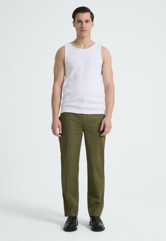 Ricci Cotton Tank - White