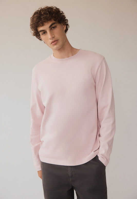 Barkley Long Sleeve Tee - Worn Pink