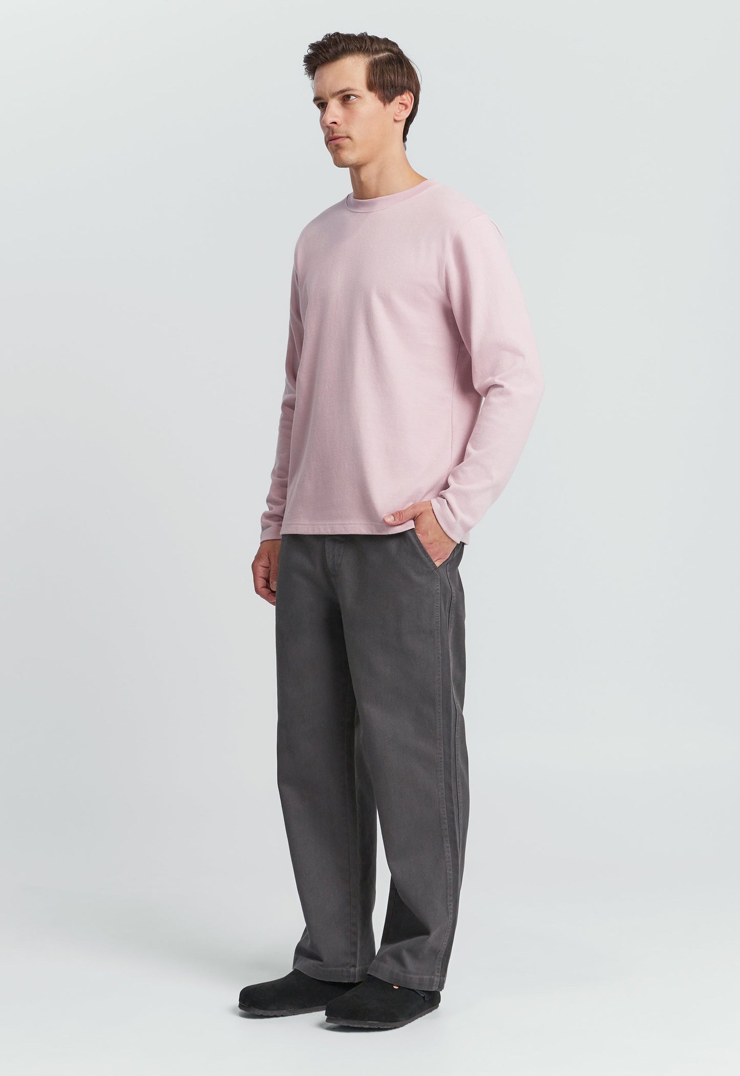 Barkley Long Sleeve Tee - Worn Pink