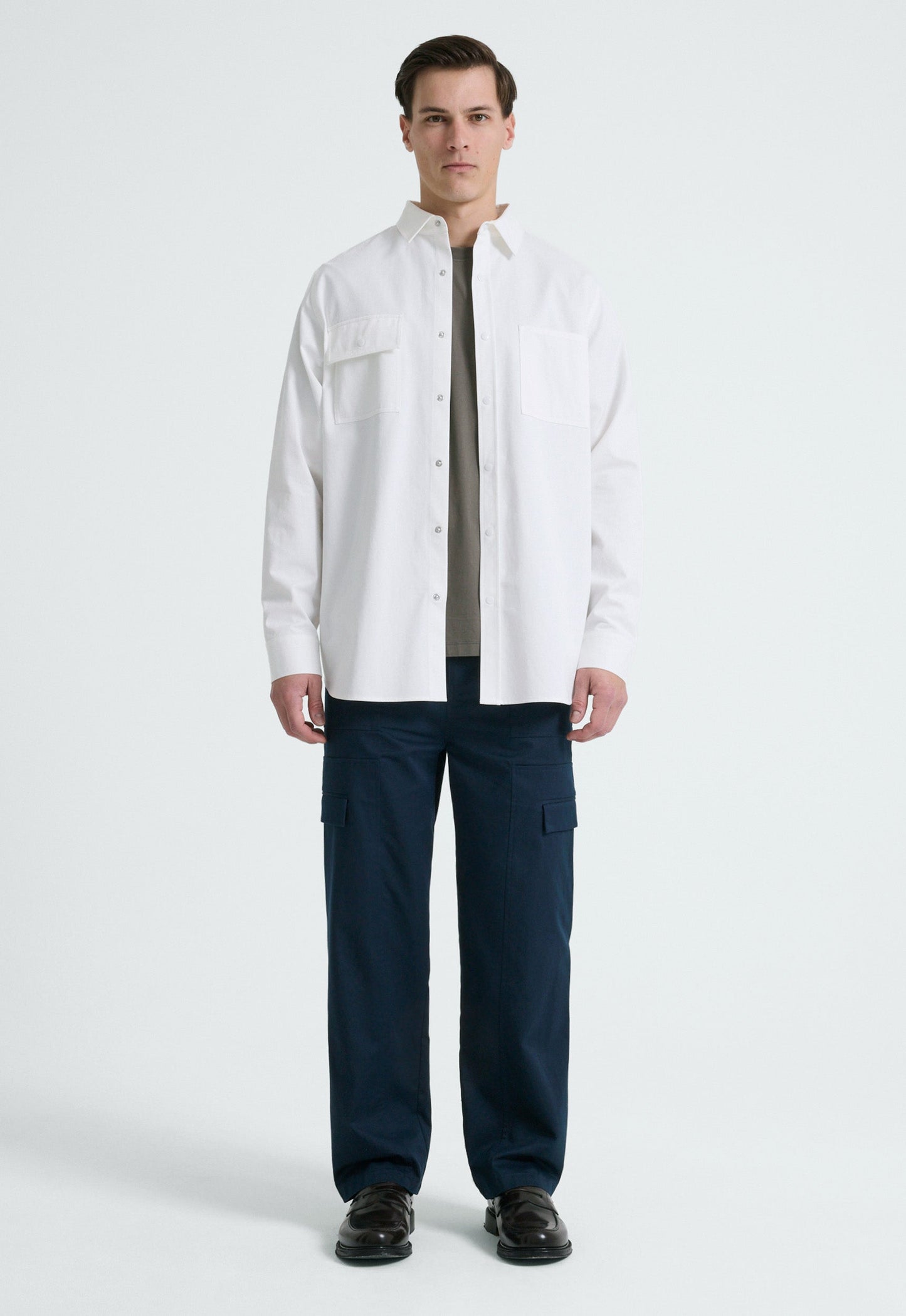 Onus Cotton Shirt - White