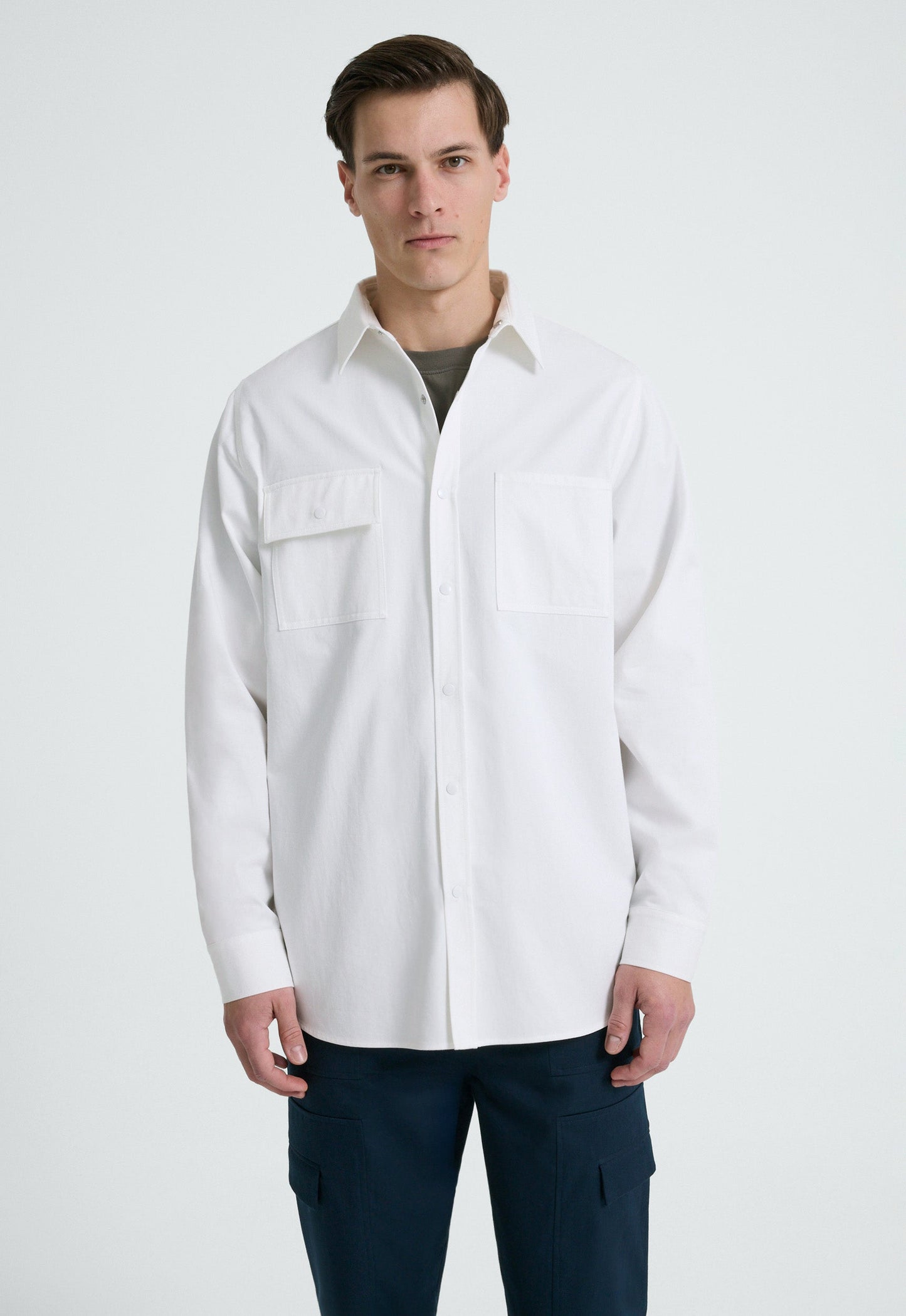 Onus Cotton Shirt - White