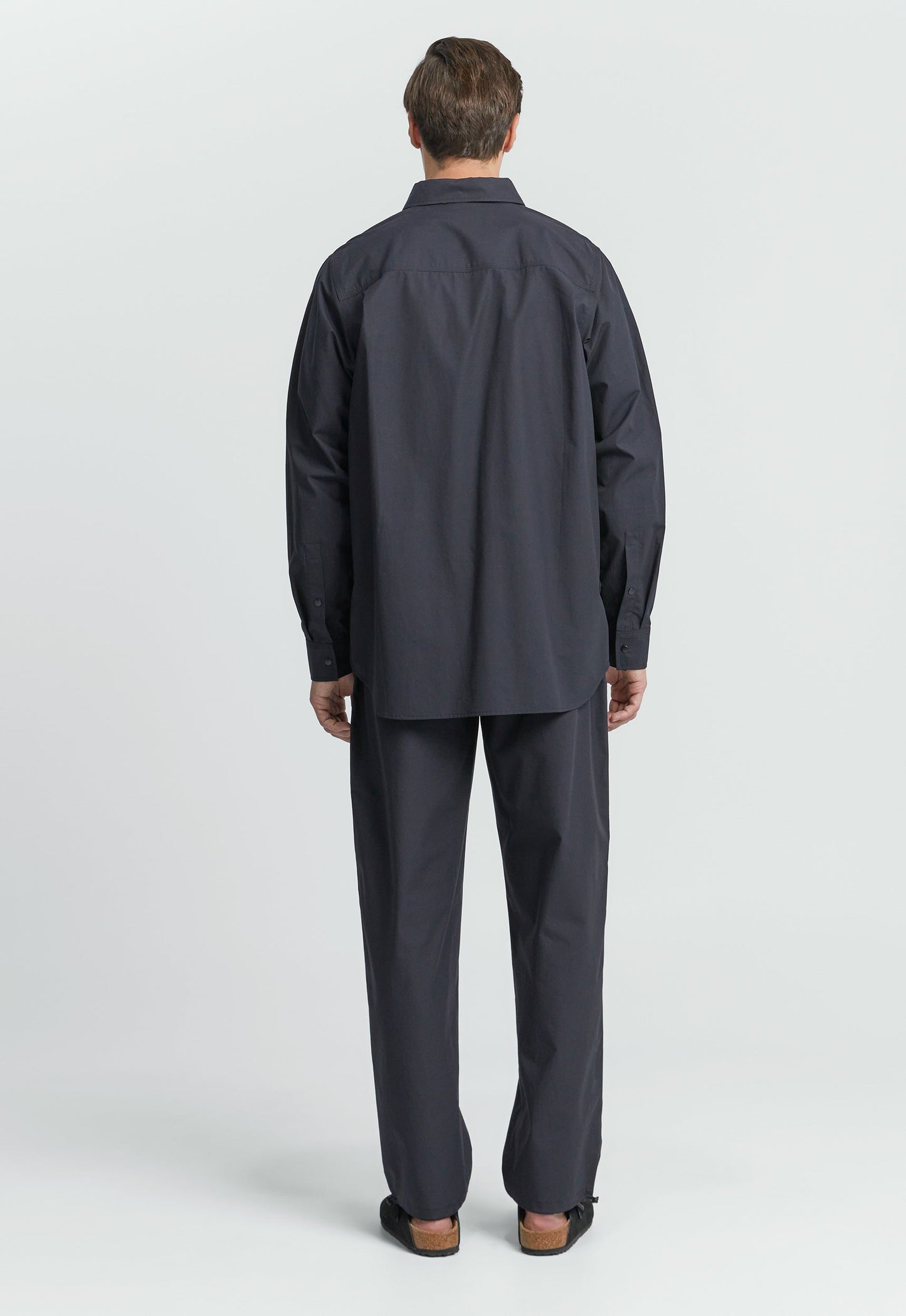 Laze Cotton Shirt - Black