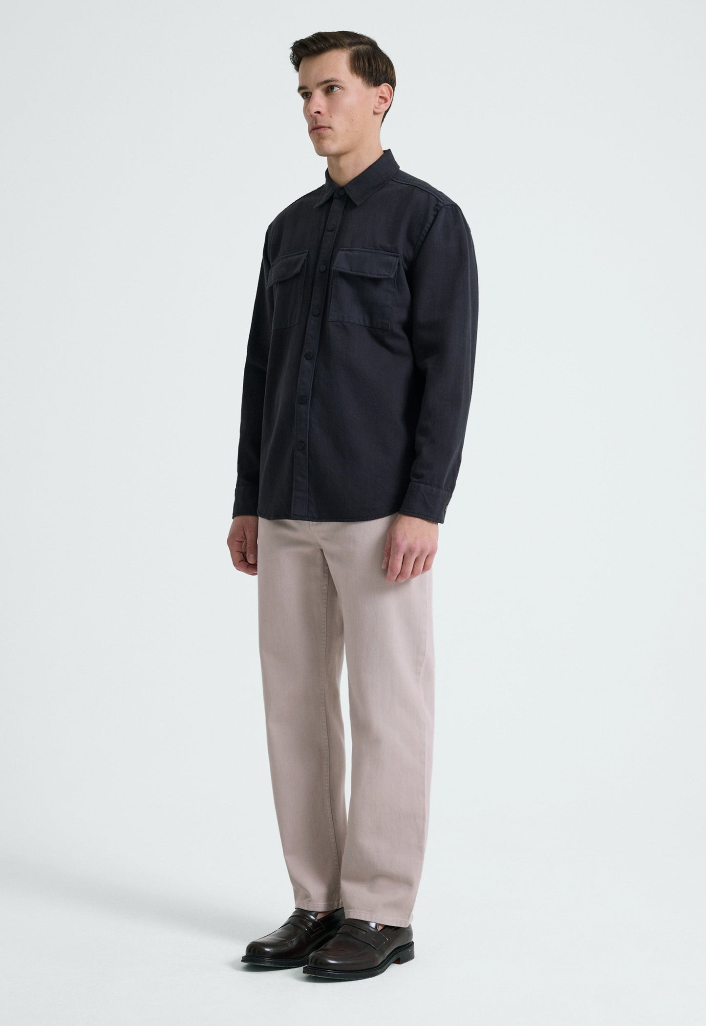 Begg Cotton Shirt - Char