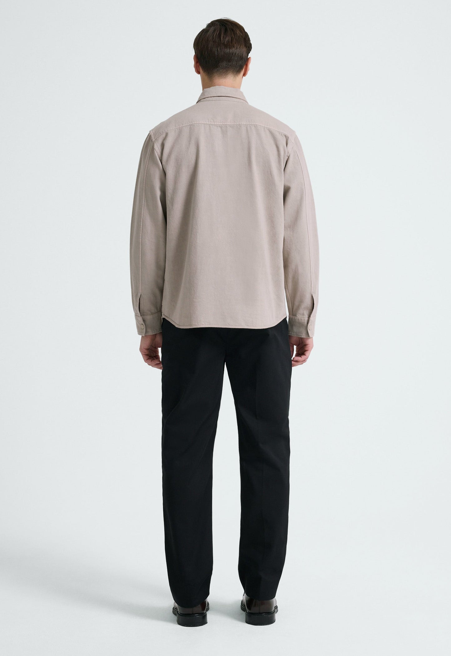 Begg Cotton Shirt - Pearl