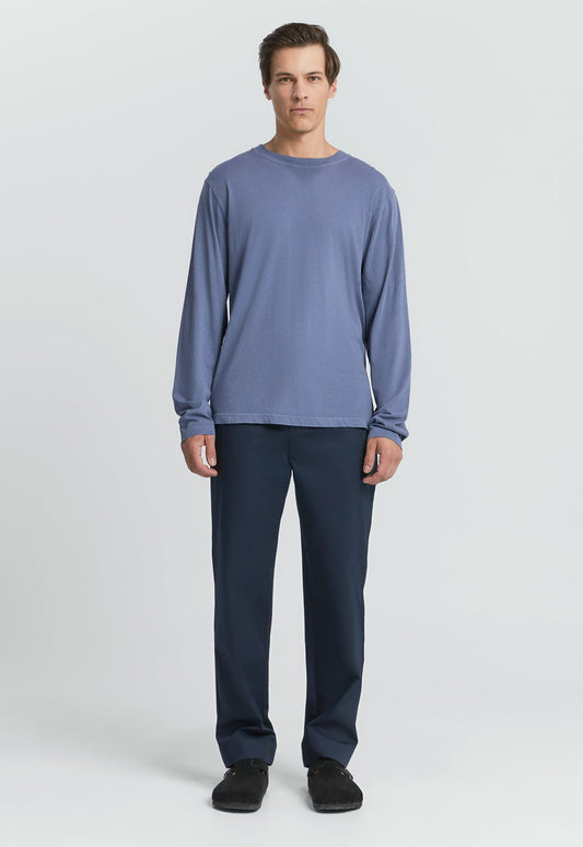 Tint Long Sleeve Tee - Vintage Denim