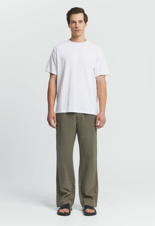 Mills Cotton Tee - White