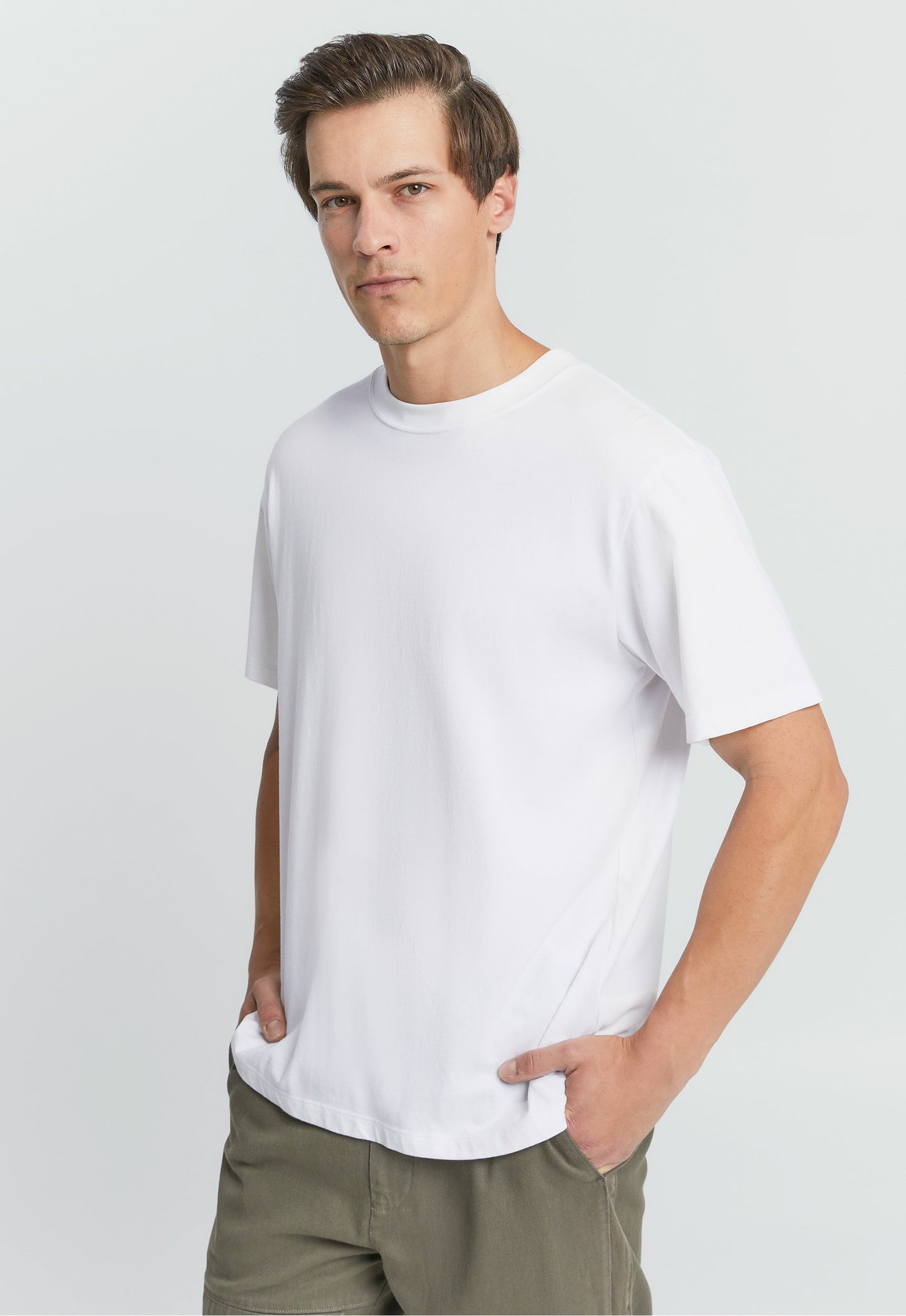 Mills Cotton Tee - White