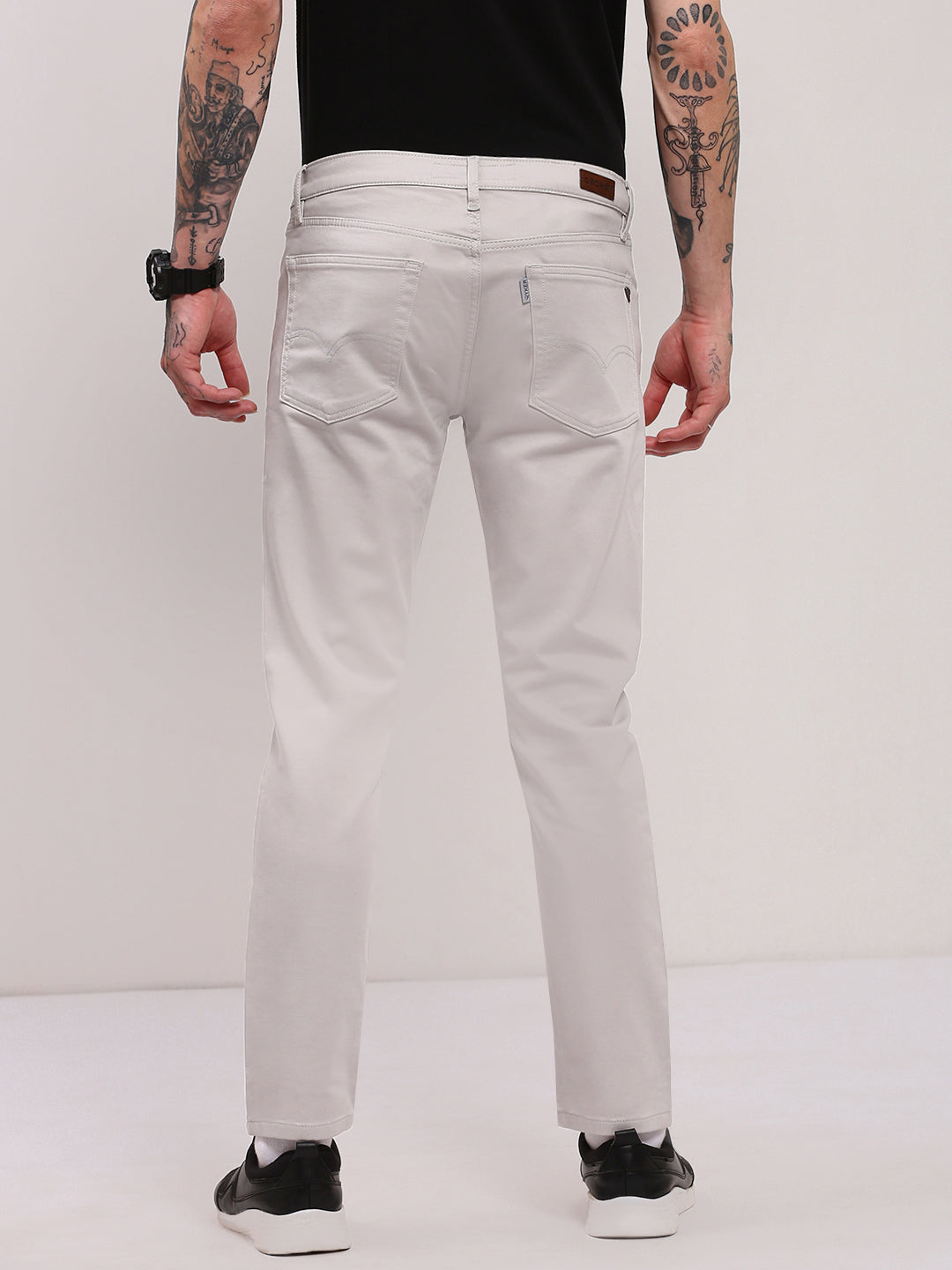 Men's Grey Slim Fit Jeans