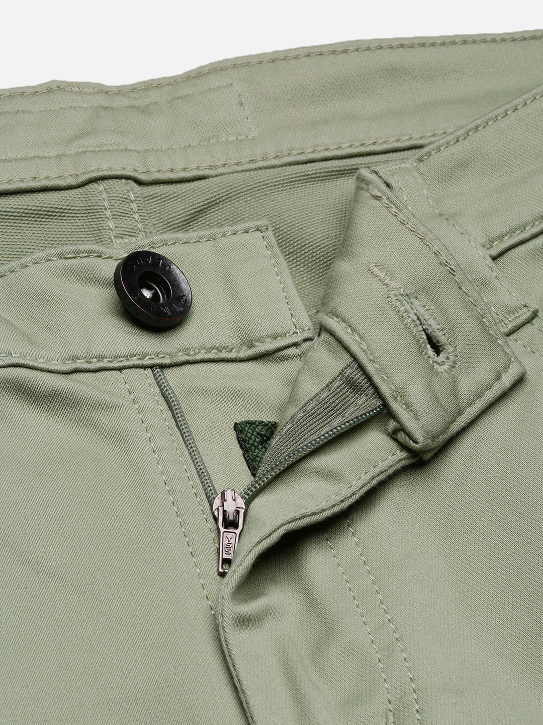 Men's Green Slim Fit Jeans