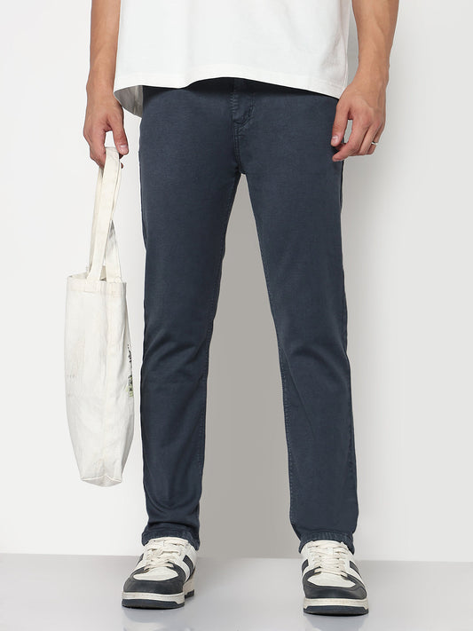 Men's Dark Grey Slim Fit Jeans
