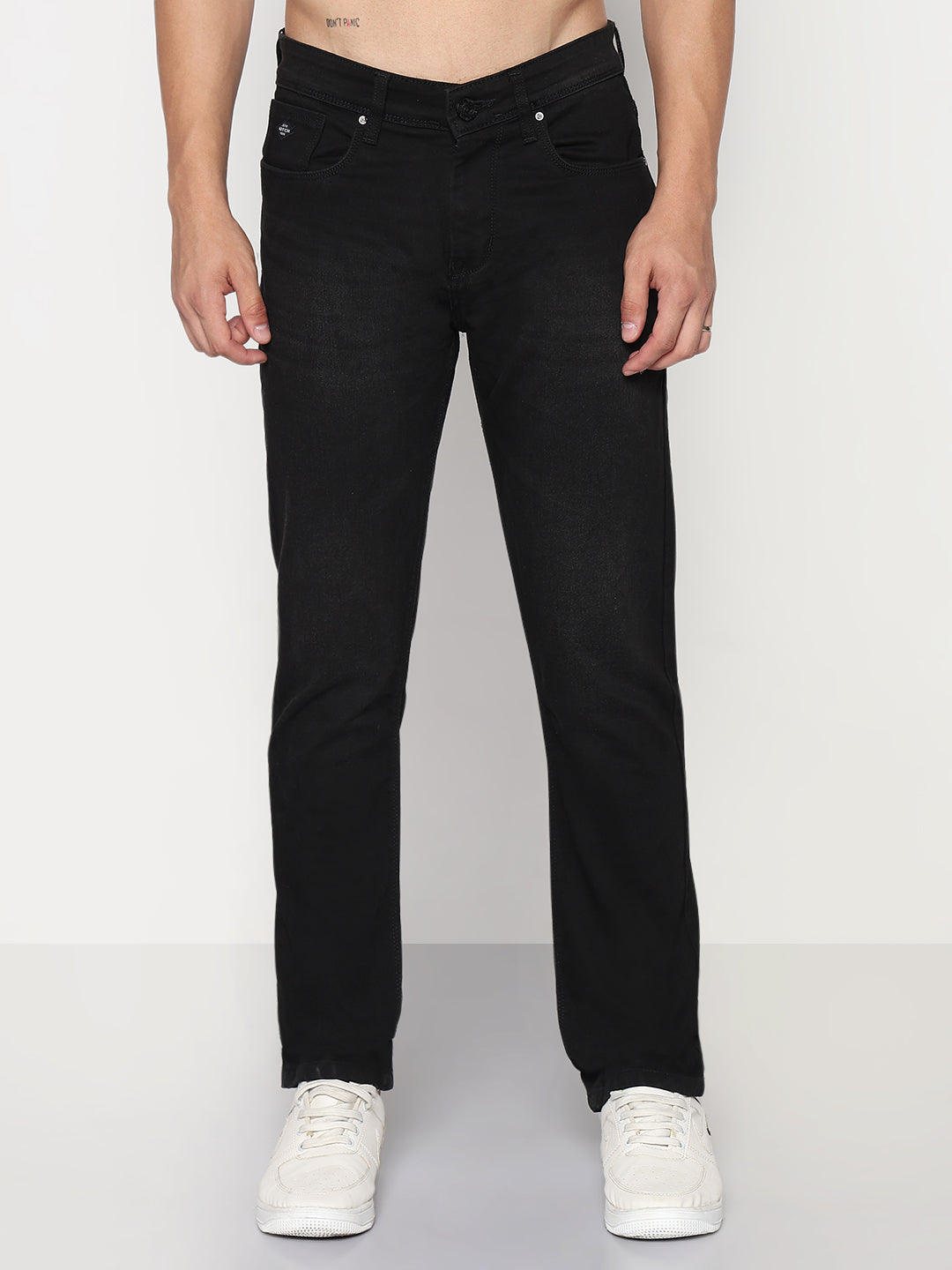 Men's Black Slim Fit Jeans